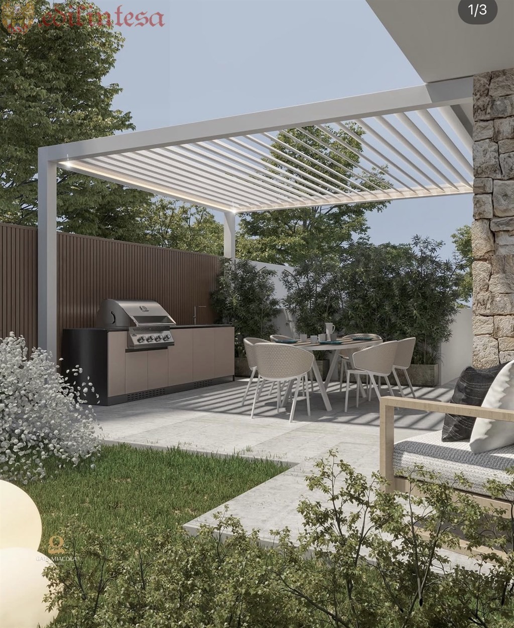 Trilocale favoloso con giardino privato con DETRAZIONE SISMABONUS