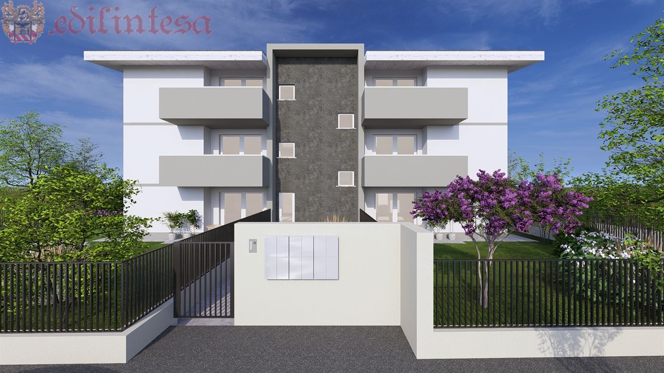 ELEGANTE TRILOCALE CON STUPENDO TERRAZZO IN NUOVA PALAZZINA