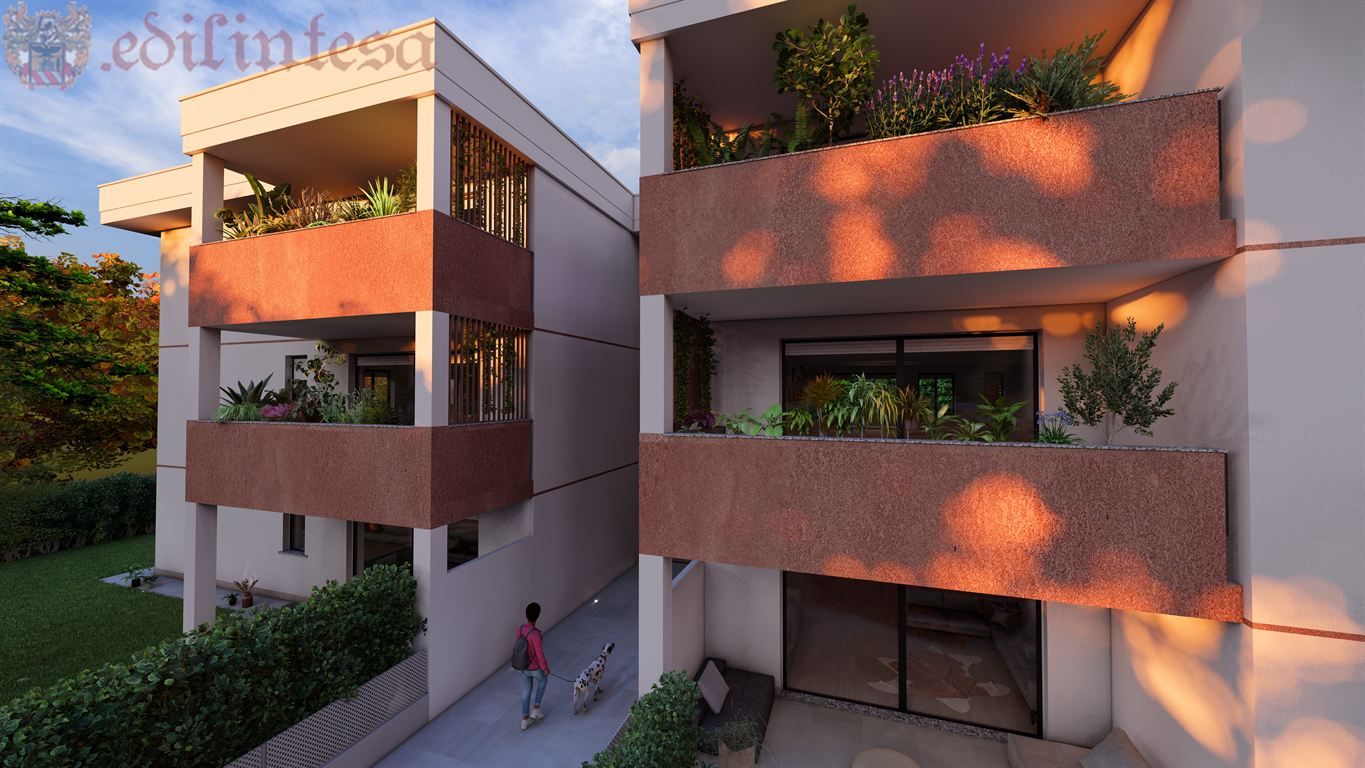 RESIDENZA AL PARCO : Trilocale con riservato terrazzino