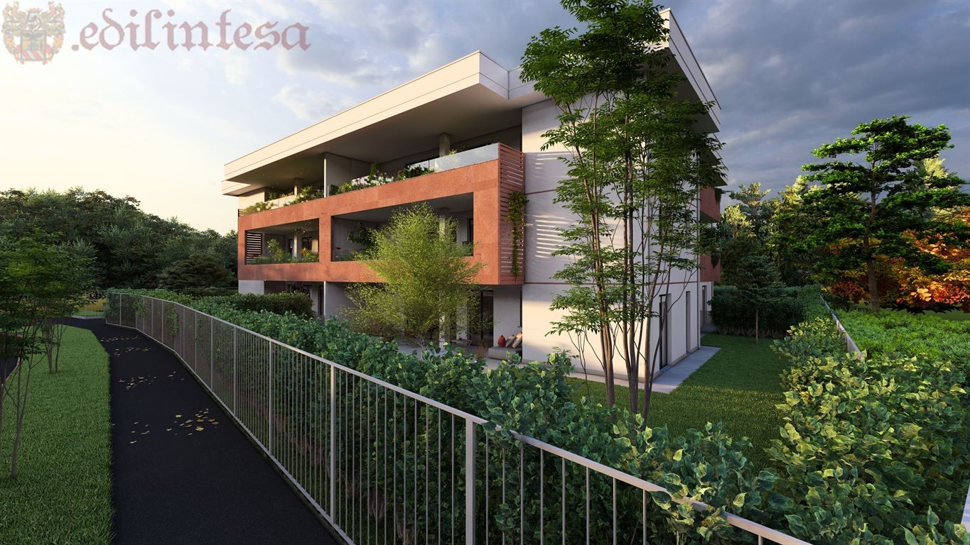 Trilocale con giardino privato in assoluta privacy